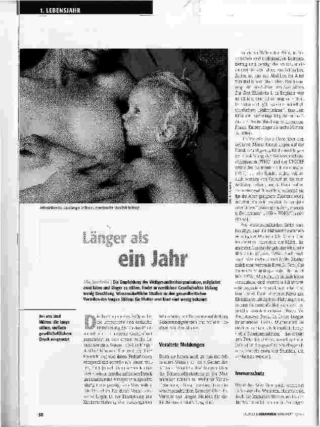 Vorschauseite 1: Länger als ein Jahr