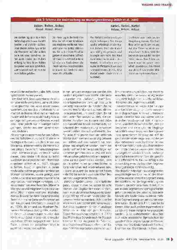 Vorschauseite 4: Der Einstieg in die Grammatik: Spracherwerb während des ersten Lebensjahres