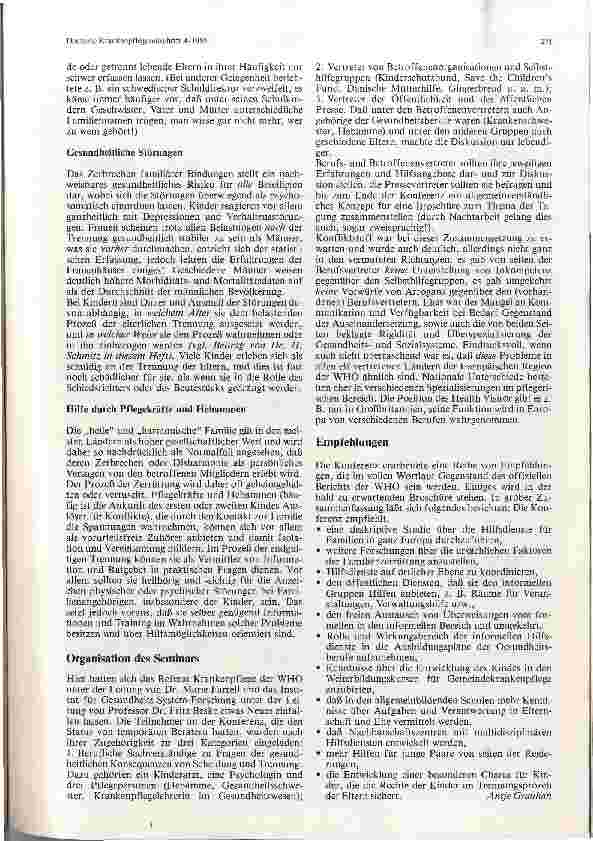 Vorschauseite 2: Hilfen für die Kinder bei Scheidung/Trennung der Eltern