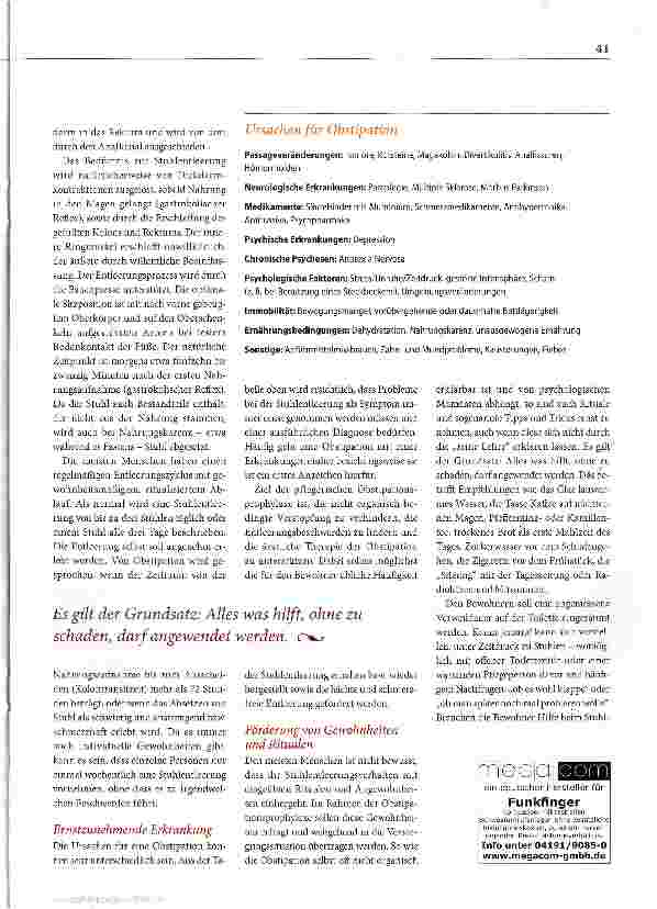 Vorschauseite 2: Erleichterung verschaffen