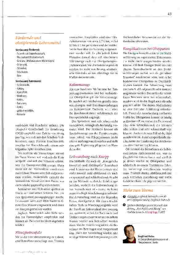 Vorschauseite 4: Erleichterung verschaffen