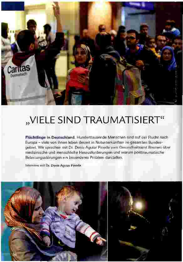 Vorschauseite 1: VIELE SIND TRAUMATISIERT
