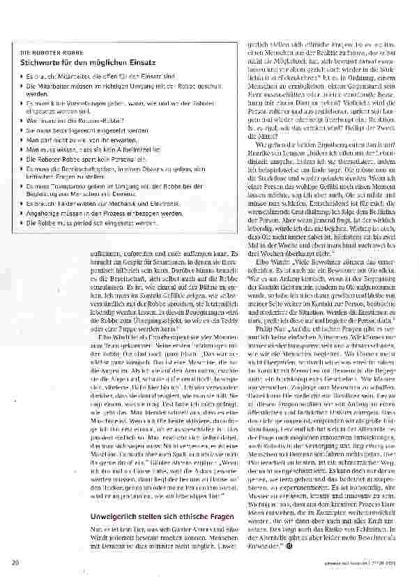 Vorschauseite 3: Die Pflegerobbe - fünf Jahre und immer noch kontrovers