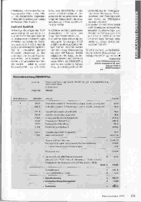 Vorschauseite 5: Die Auswirkungen der EBM-Reform