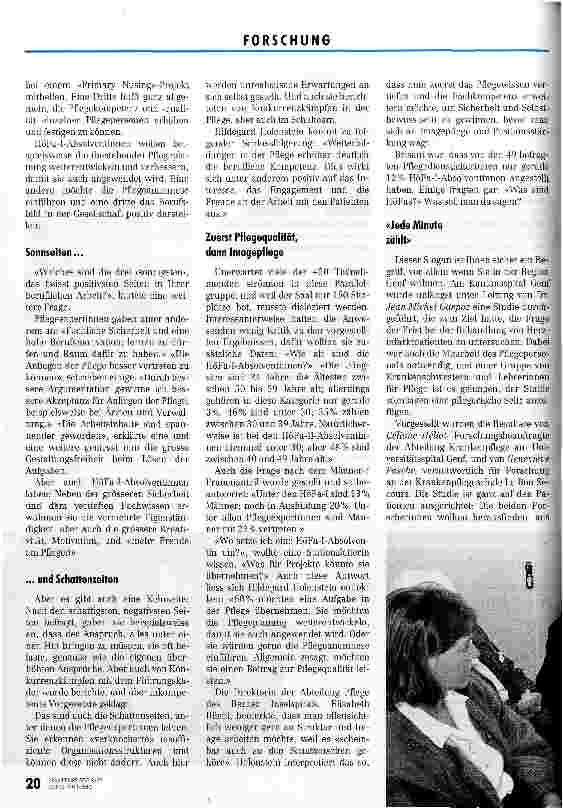 Vorschauseite 4: Mit Systematik Richtung Pflegequalität