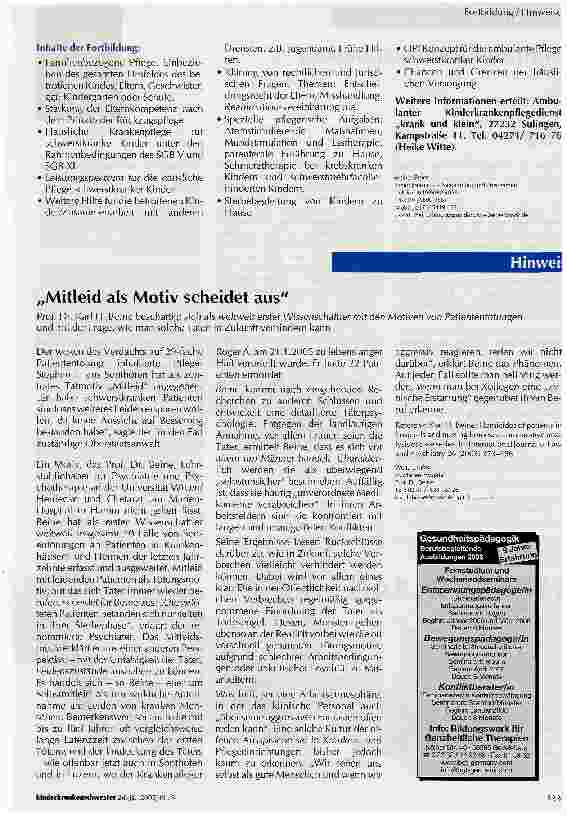 Vorschauseite 2: Krank und klein - bleib daheim