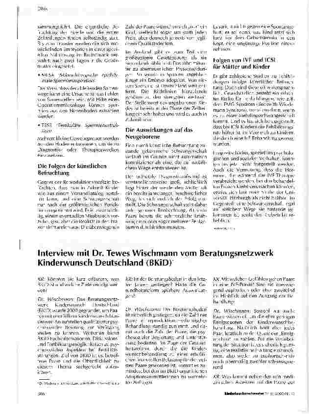 Vorschauseite 2: Kinderwunsch um jeden Preis?