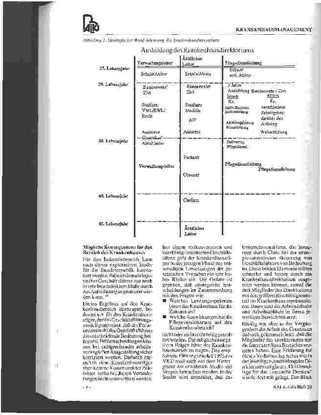 Vorschauseite 4: Steuerung des Krankenhauses unter den Bedingungen des Gesundheitsstrukturgesetzes Krankenhausmanagement