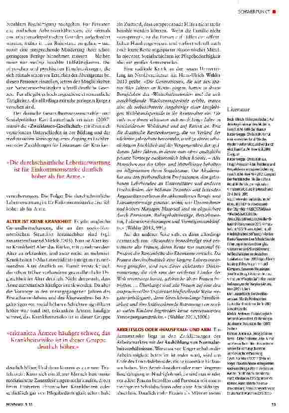 Vorschauseite 3: Eine Lawine der Altersarmut?