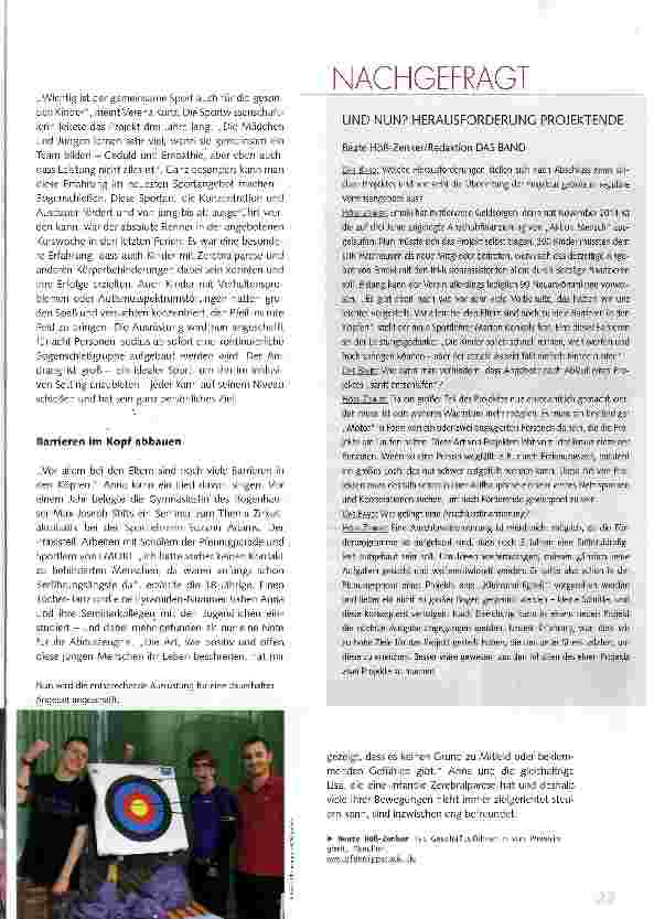 Vorschauseite 2: EMOKI- Sport für alle verbindet