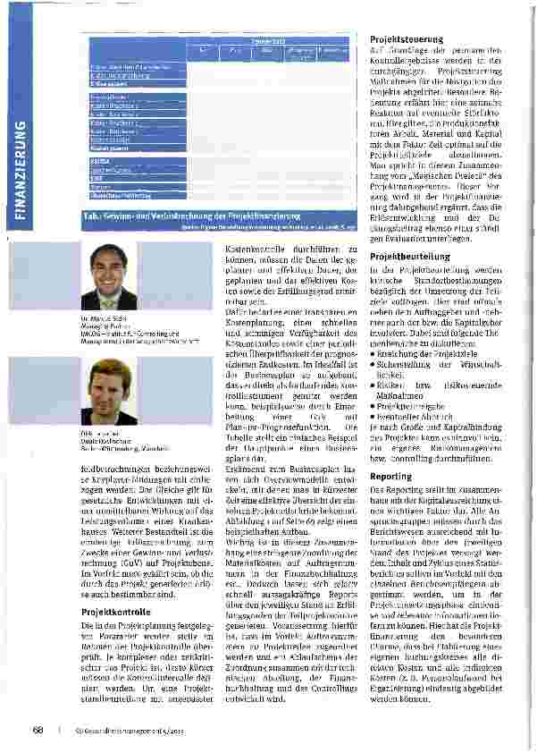 Vorschauseite 2: Mit Struktur und Businessplan zu Investitionen
