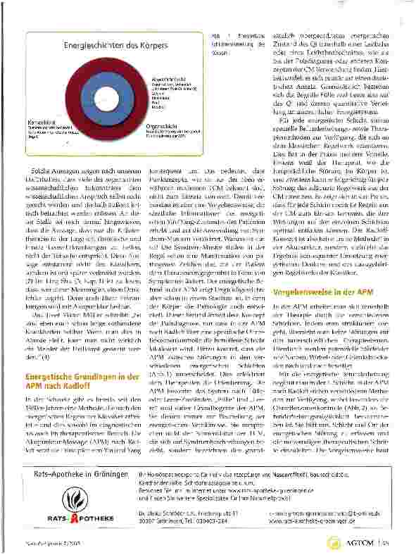 Vorschauseite 2: Energetik in der Chinesische Medizin? Teil1