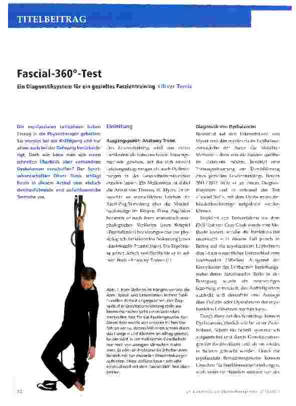 Vorschauseite 1: Fascial-360°-Test