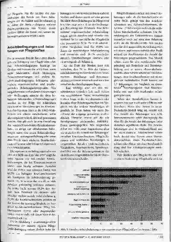 Vorschauseite 3: Arbeitsbelastungen und Berufsausstieg bei Krankenschwestern