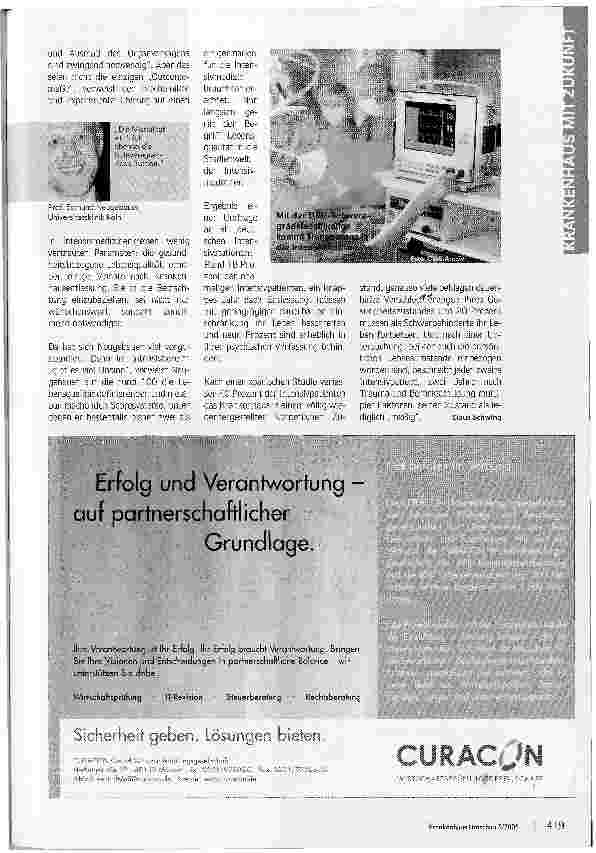 Vorschauseite 4: Vergütungswechsel auf Intensiv