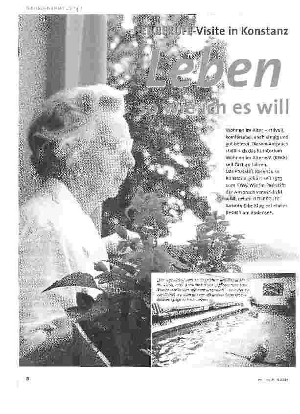 Vorschauseite 1: Leben so wie ich es will