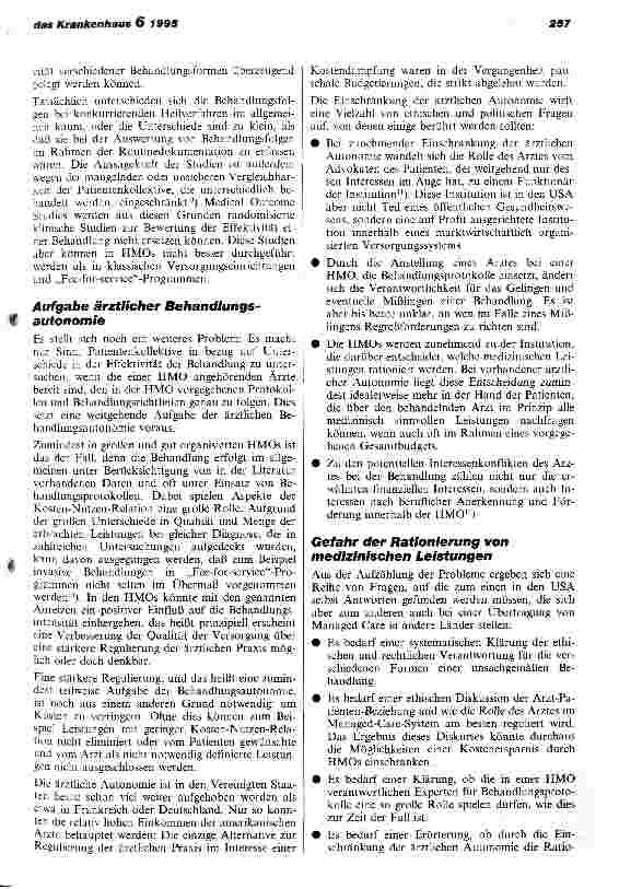 Vorschauseite 4: Managed Care: eine Lösung der Probleme im Gesundheitswesen Deutschlands?