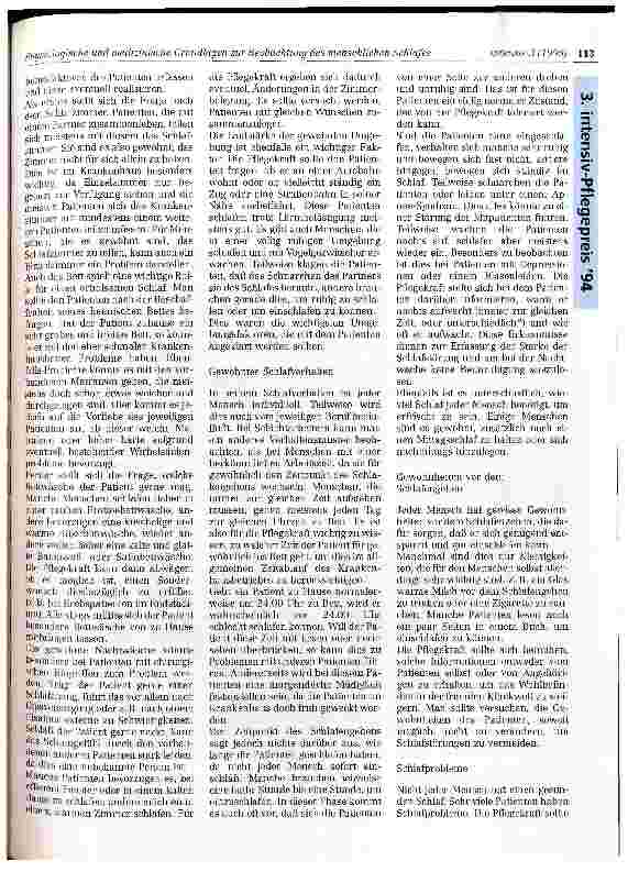 Vorschauseite 6: Physiologische und medizinische Grunlagen zur Beobachtung des menschlichen Schlafes und Aspekte der Pflege zum Thema Schlaf
