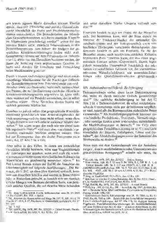 Vorschauseite 5: Staatliche Interventionen, duale Preissysteme und europäisches Kartellrecht