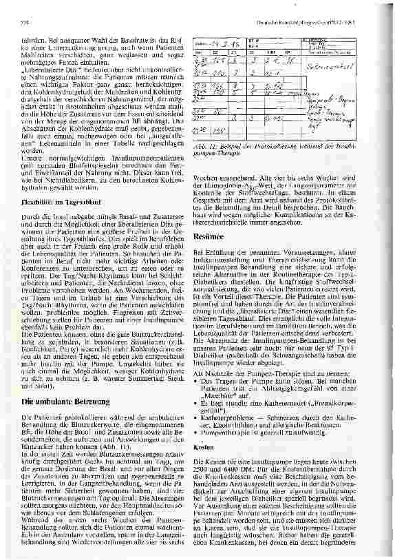 Vorschauseite 5: Kontinuierliche Insulingabe mittels Insulinpumpe Eine alternative Therapieform für Typ-I-Diabetiker