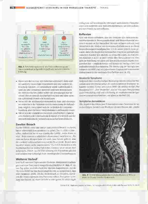Vorschauseite 3: Maskierte Symptome: Patient mit multiplem BWS-Myelom