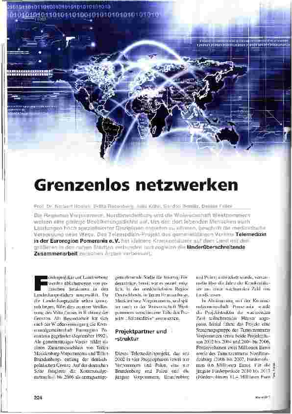 Vorschauseite 1: Grenzenlos netzwerken