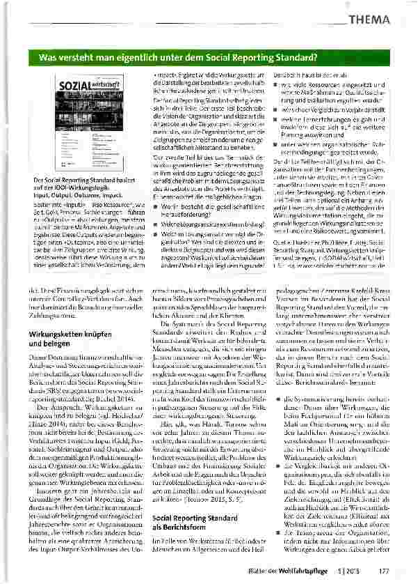Vorschauseite 2: Wirkungsorientierte Steuerung als Herausforderung