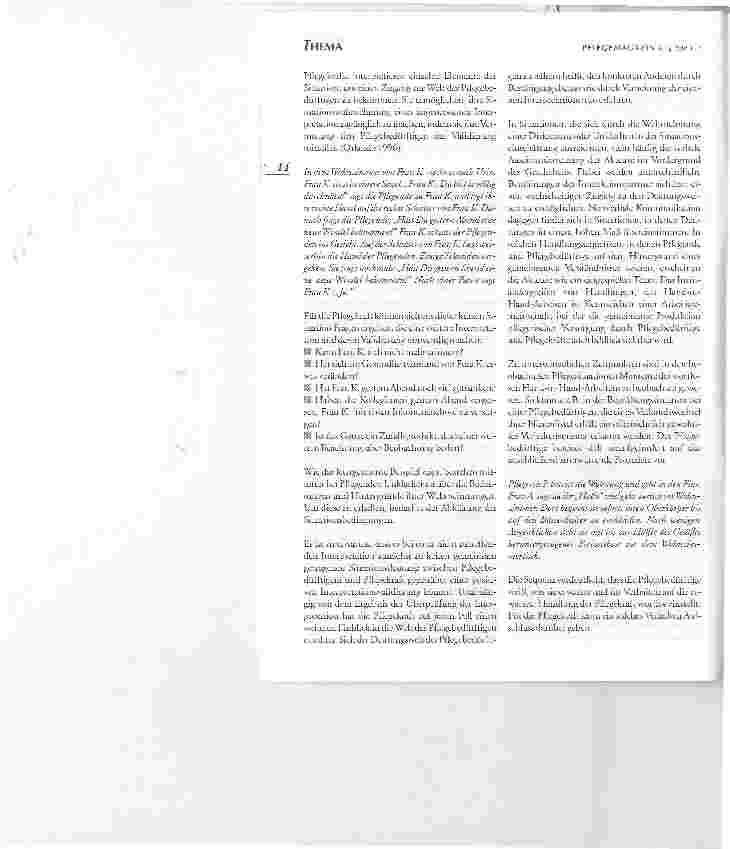 Vorschauseite 3: Ambulante Pflege- - HANDELN IM ALLTAG PFLEGEBEDÜRFTIGER MENSCHEN