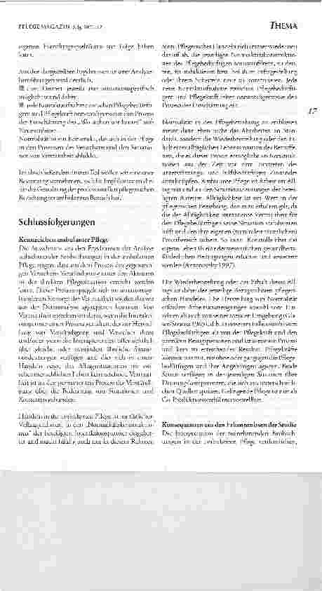 Vorschauseite 6: Ambulante Pflege- - HANDELN IM ALLTAG PFLEGEBEDÜRFTIGER MENSCHEN