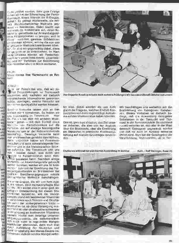 Vorschauseite 2: Das Institut für Ernährungswissenschaft der Rheinischen Friedrich- Wilhelms-Universität Bonn