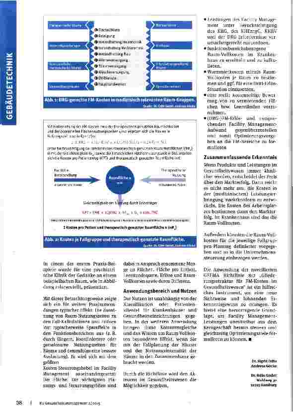 Vorschauseite 3: Infrastrukturkosten im Krankenhaus