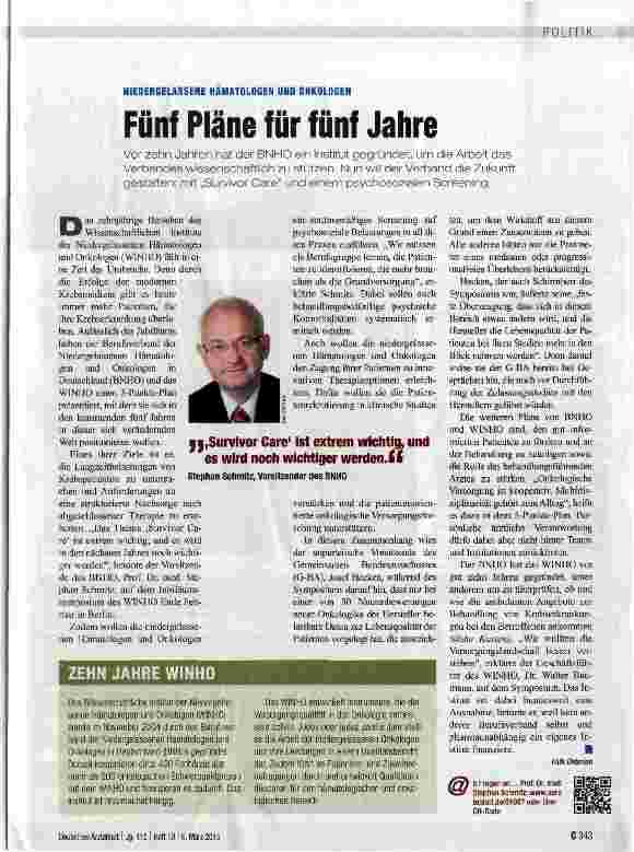 Vorschauseite 1: Fünf Pläne für fünf Jahre