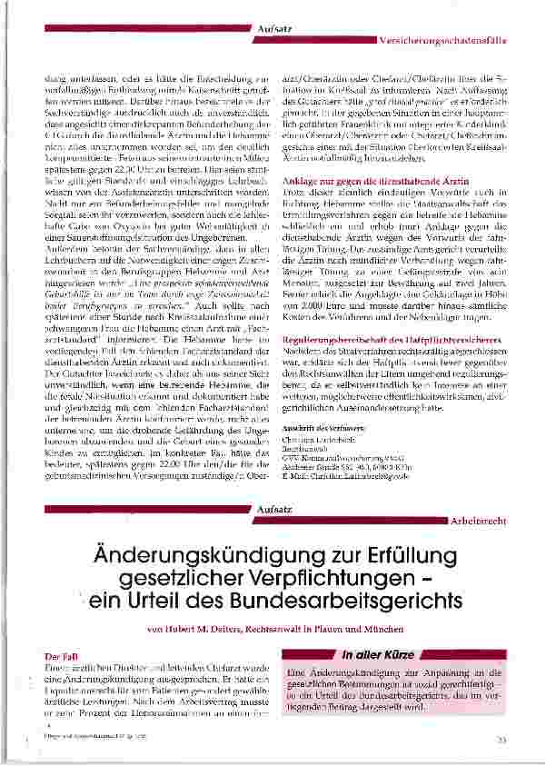 Vorschauseite 3: Tragischer Geburtsverlauf