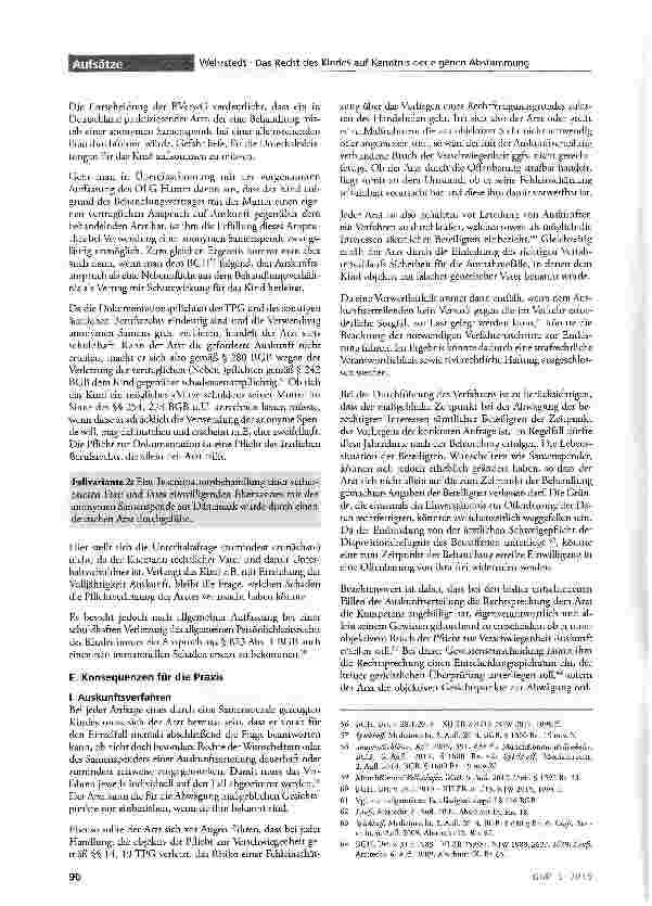 Vorschauseite 6: Das Recht des Kindes auf Kenntnis der eigenen Abstammung