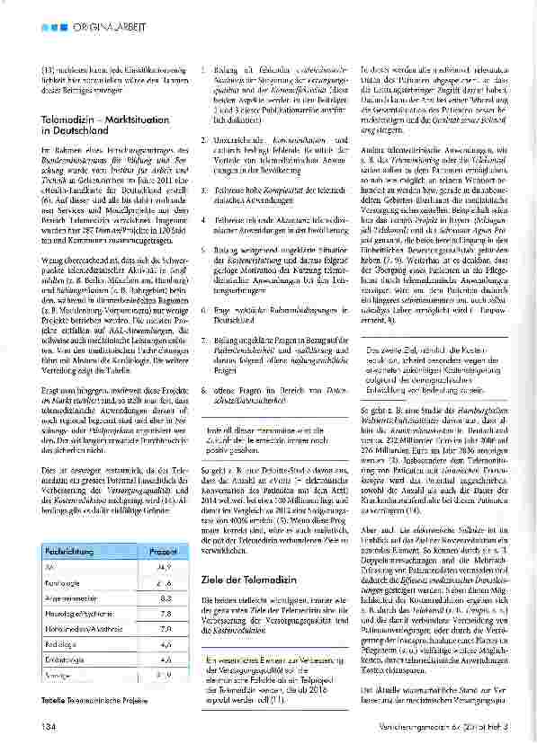 Vorschauseite 2: Telemedizin - ein Überblick