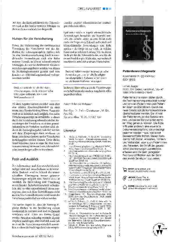 Vorschauseite 3: Telemedizin - ein Überblick