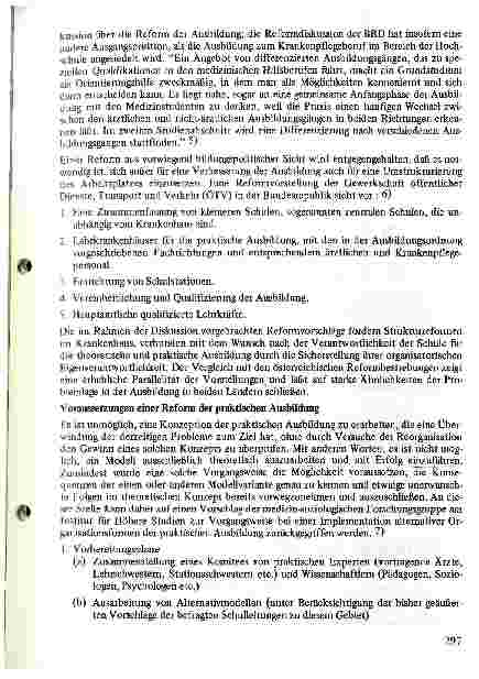 Vorschauseite 3: Probleme der praktischen Ausbildung zum Krankenpflegeberuf 2. Teil