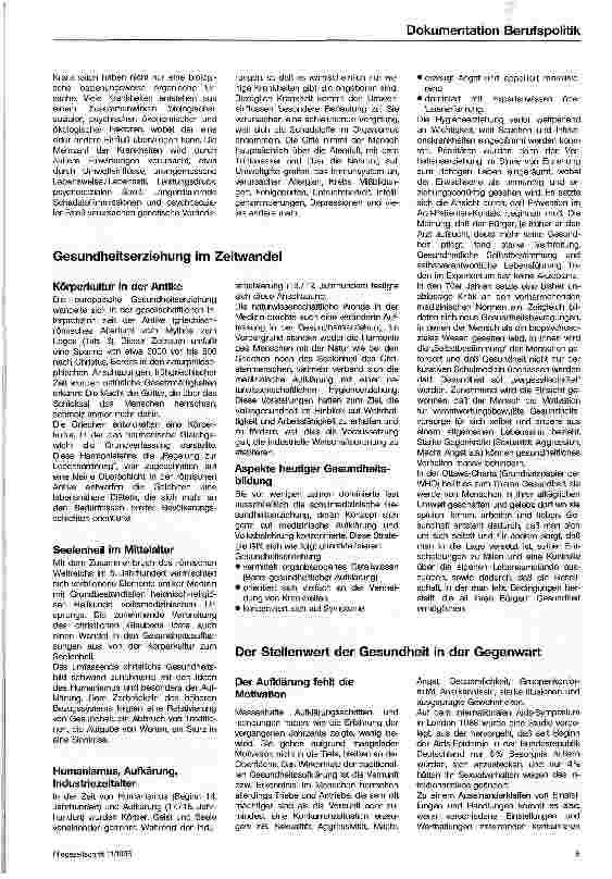 Vorschauseite 3: Gesundheitsbildung Eine pflegerische Kernaufgabe