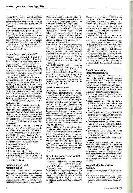 Vorschauseite 4: Gesundheitsbildung Eine pflegerische Kernaufgabe