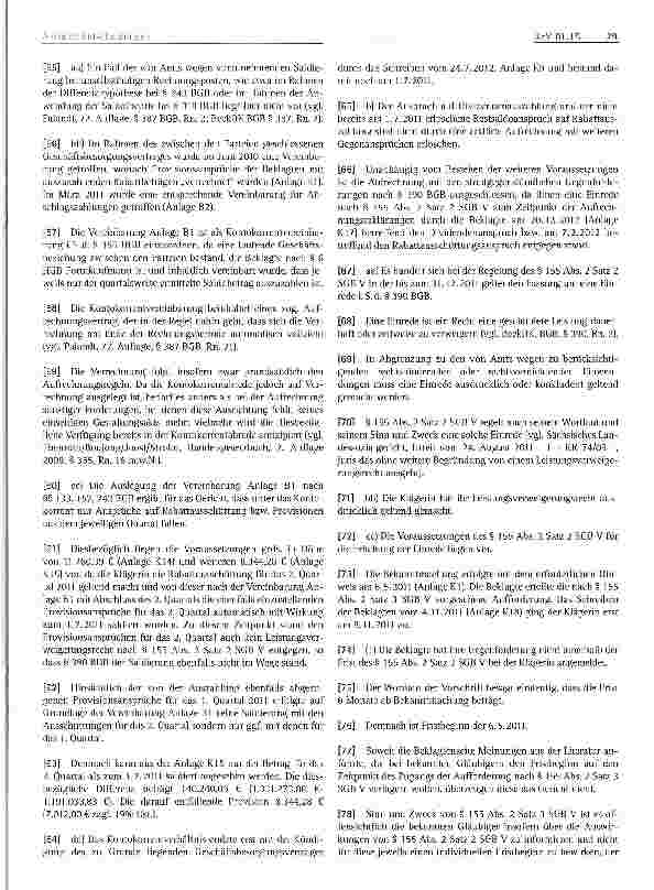 Vorschauseite 4: Krankenkasse in Abwicklung § 155 Abs. 2 SGB V LG Berlin, Urteil vom 11.11.2014- 36 0 218/13 -