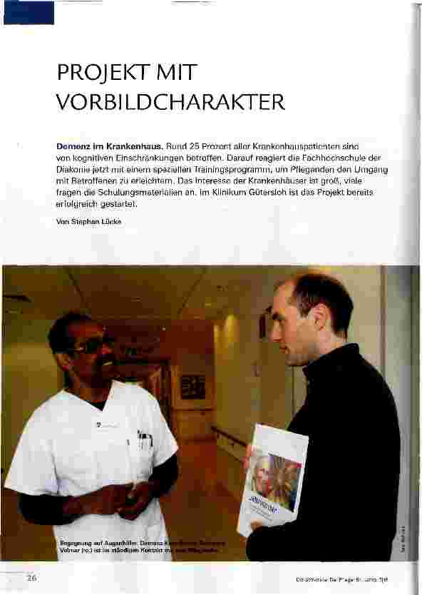 Vorschauseite 1: PROJEICT MIT VORBILDCHARAKTER