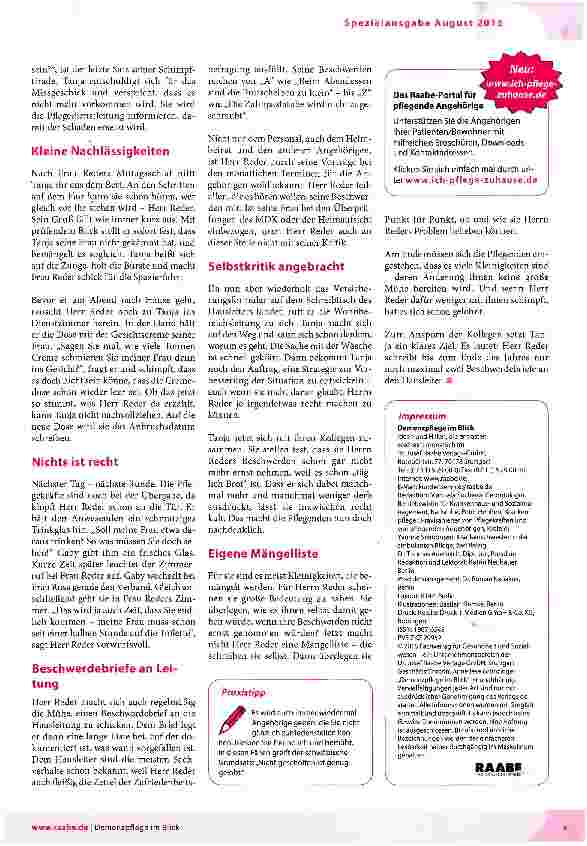 Vorschauseite 2: Der Beschwerdetyp