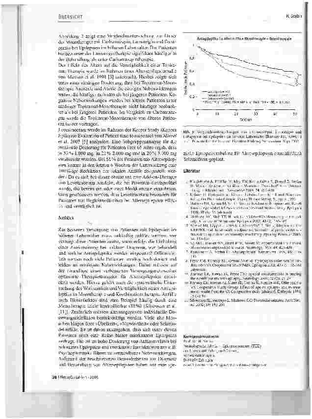 Vorschauseite 4: Epilepsien im höheren Lebensalter