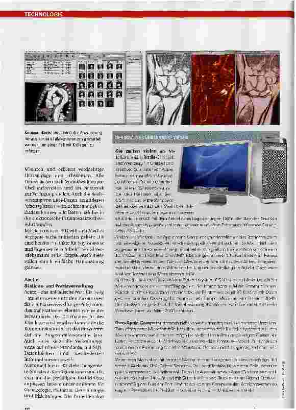 Vorschauseite 3: Apples für Ärzte