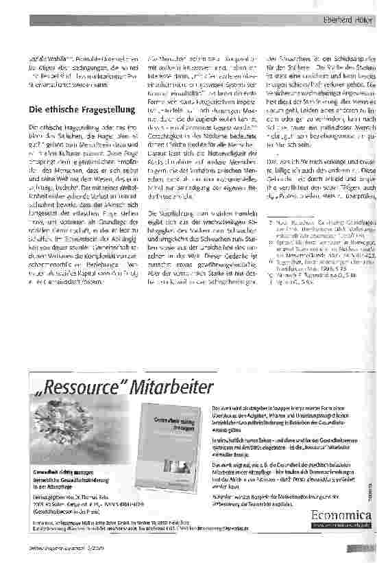 Vorschauseite 4: Sozialpsychiatrie und die Effizienzfalle