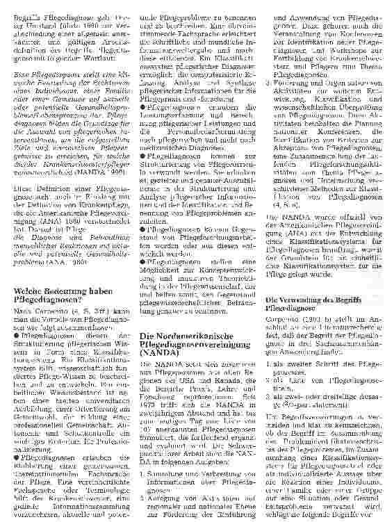 Vorschauseite 2: Pflegediagnosen Entwicklung - Gegenstand - Bedeutung
