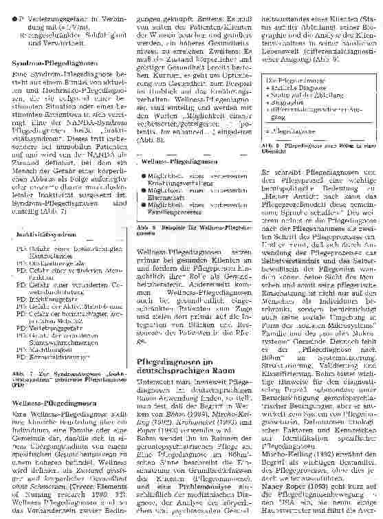 Vorschauseite 6: Pflegediagnosen Entwicklung - Gegenstand - Bedeutung