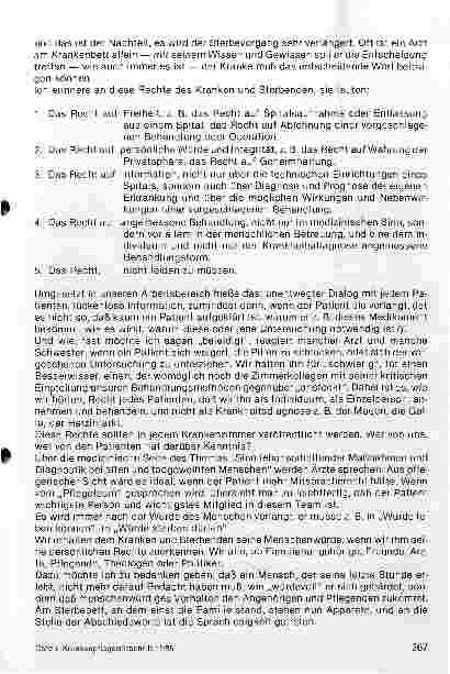 Vorschauseite 3: Sinn lebenserhaltender Massnahmen und Diagnostik bei alten und todgeweihten Meschen-aus der Sicht einer Krankenschwester
