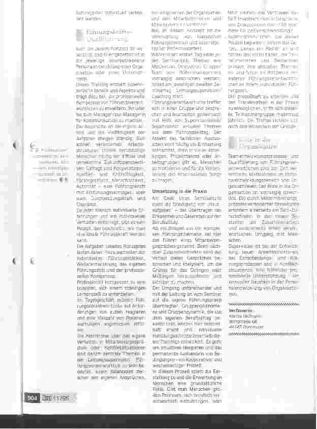 Vorschauseite 3: Supervision als Baustein der Personalentwicklung Der Blick nach innen - auf Arbeitsstrukturen und Personen