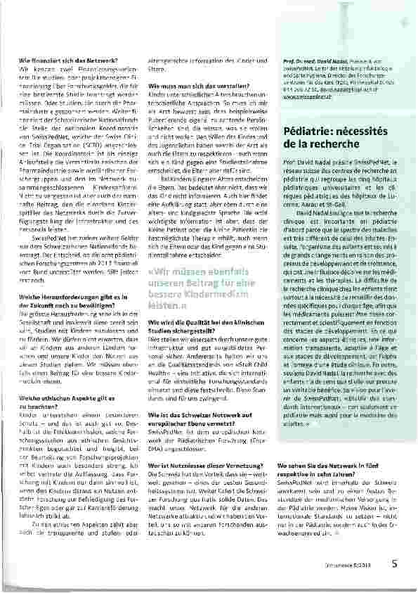 Vorschauseite 2: Wir brauchen solide Daten, sonst machen wir Zufalls-Medizin